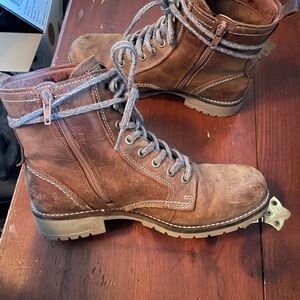 Brown Leather Women's Boots